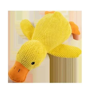 Squeaky Plush Duck Dog Toy - Thumbnail Image 5